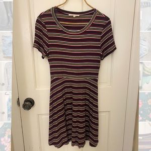 Striped Skater Dress